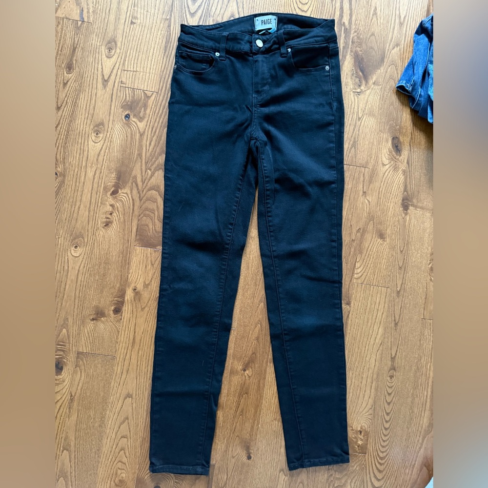 Paige Skinny Black Women's Jeans